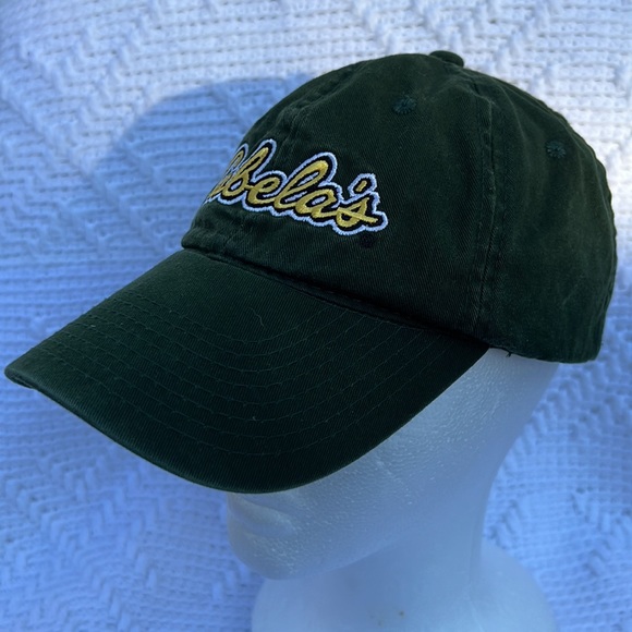 Cabela’s green and yellow adjustable cap - Picture 3 of 9